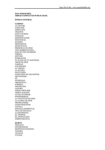 OPUS DEI AL DIA PDF OPUS DEI AL DIA PDF